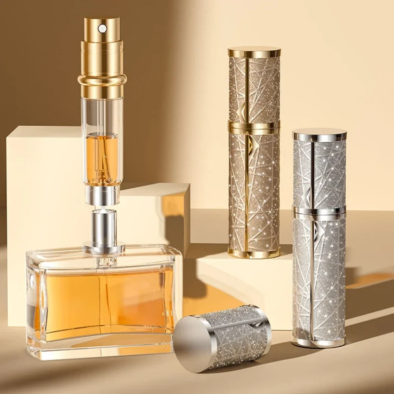 Luxury Skincare Samples - Flacone spray in pelle di lusso