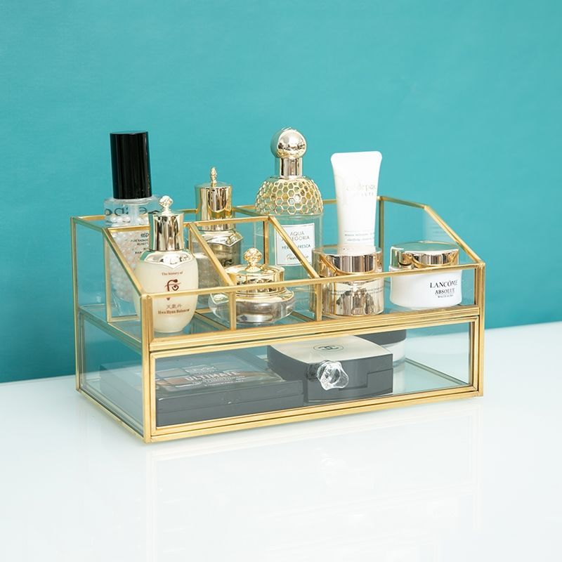 Luxury Skincare Products - Scatola porta cosmetici in vetro di