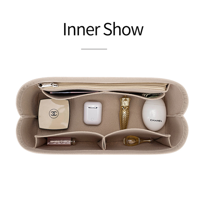 Borsa con inserto in feltro In - Luxury Skincare Samples recensione e prezzo